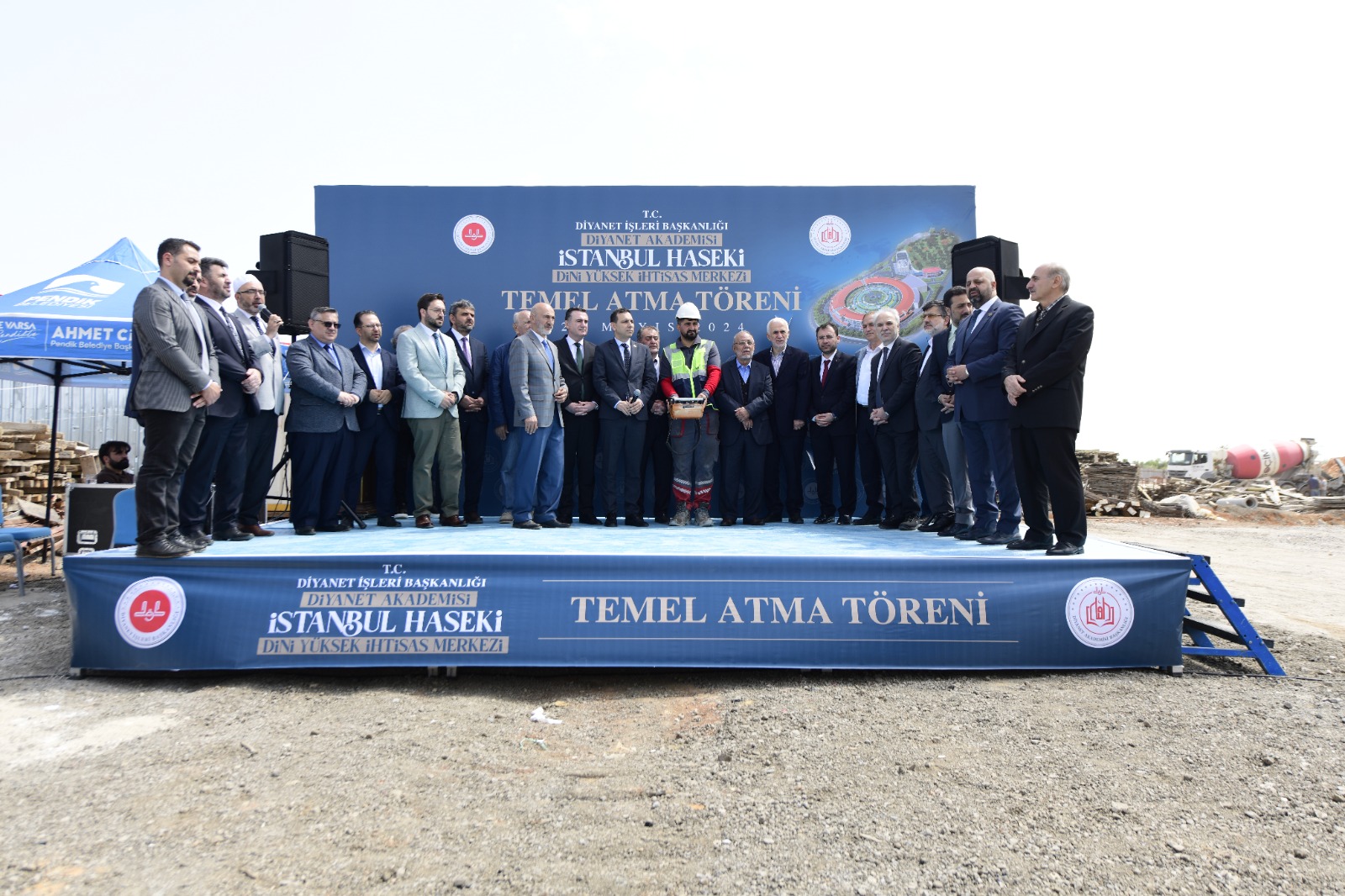 Pendik Haseki Eğitim Merkezi Temel Atma Töreni