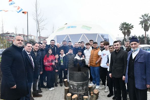 AK Mekan’da gençlerle birlikte enerji  depoladık.