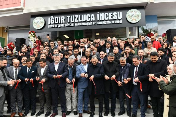 Iğdır Tuzluca Incesu Köyü Derneği’nin açılış merasimine katıldık
